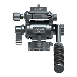 【高性比价液压云台】全金属铝合金液压阻尼全景旋转云台带手柄微调单反相机微单手机支架三脚架通用直播配件