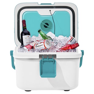 艾森斯6L保温箱冷藏箱医药品生物试剂转运箱疫苗冷链冷冻母乳背奶