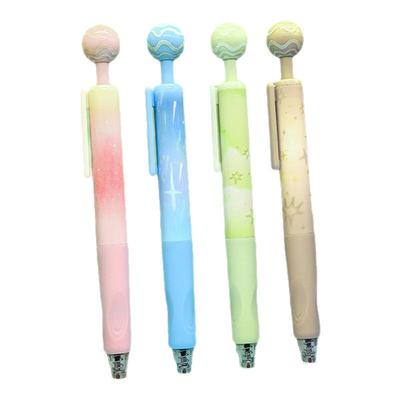 晨光星空棒棒糖按动中性笔
