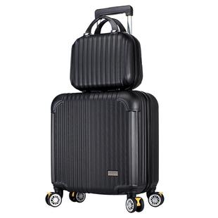 翻译官拉杆箱18寸小登机箱男女学生大容量行李箱出差旅行密码皮箱