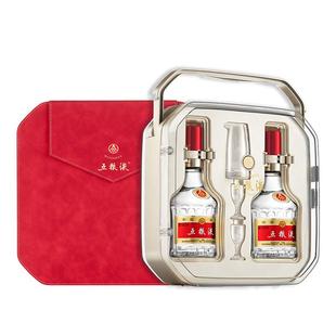 【年货抢购中】五粮液第八代好事成双52度500mL*2礼盒白酒正品