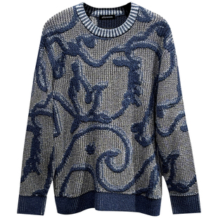 PEACEBIRD太平鸟男装2026春新款时尚针织衫B1EBG1218/B1EBG121856