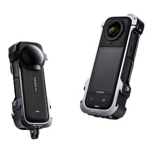 PGYTECH适用于Insta360 X4兔笼运动相机配件金属保护框蒲公英麦克风补光灯摄影配件硅胶保护套
