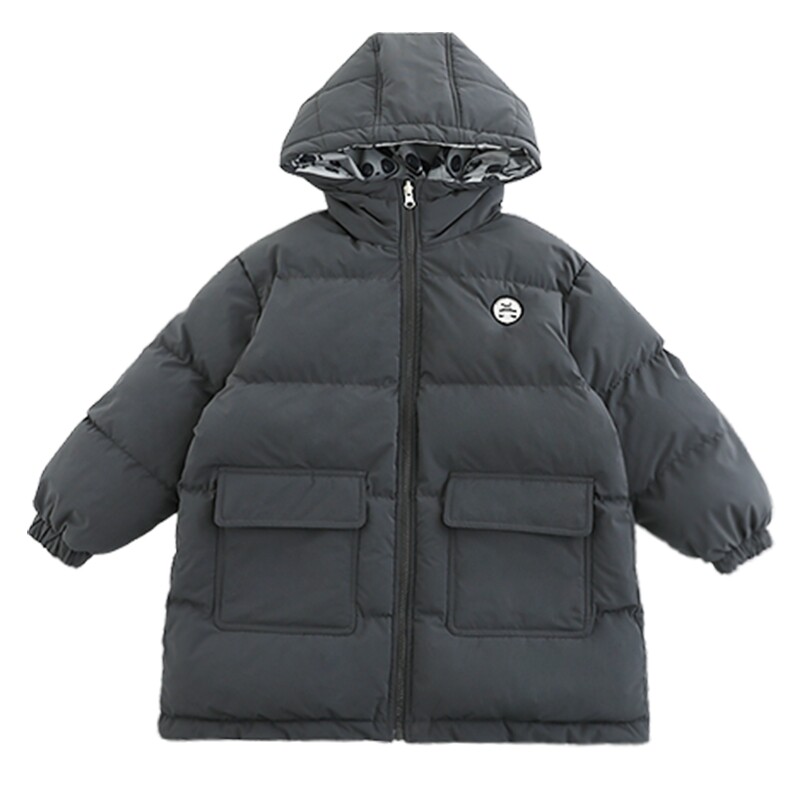 oddtails男童冬季保暖双面穿棉服