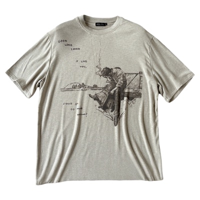 H1c斗牛士*油画印花微廓短袖