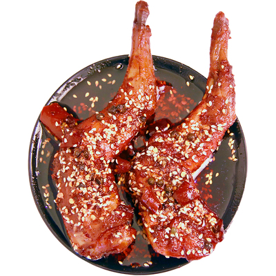 麻辣五香兔腿四川特产即食熟食网红零食手撕兔子肉成都自贡冷吃兔