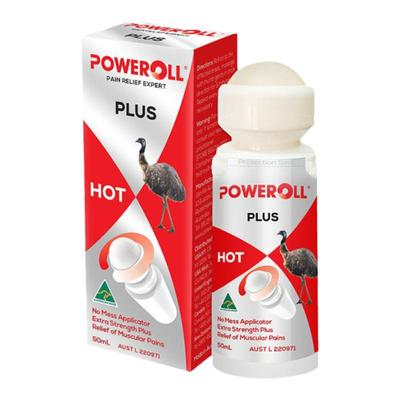 澳大利亚直邮Poweroll澳力宝鸸鹋小神油消炎止痛伤口50ml跌正品