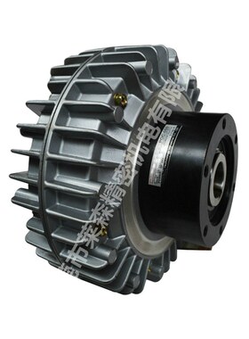 台湾利迅POC-050空心轴磁粉离合器空心外壳旋转磁粉离合器中空离