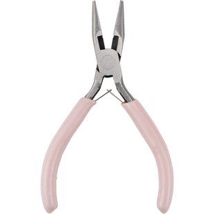 手工钳子饰品diy4.5寸迷你钳首饰钳小珠宝钳串珠弯嘴圆嘴钳多功能