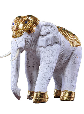 泰国进口特色东南亚风金箔摆件