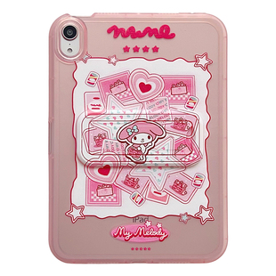 印锦适用苹果ipad平板11代10代ipad16保护壳ipadpro22款第9九代air11保护套A1822卡通A1566后壳第五六七八代