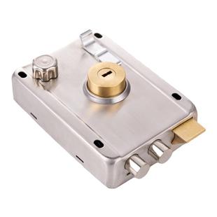 老式家用通用型铁门锁室内大门锁入户防盗门锁具外装房门暗门锁