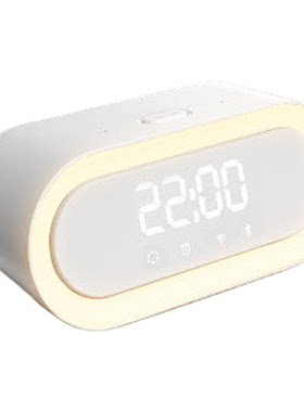 天猫精灵KR06时间精灵智能音箱小夜灯语音APP控制闹钟智能家居