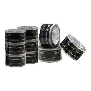 警示语胶带WARNING打包封箱胶带透明警告黑字快递胶布大卷可定制