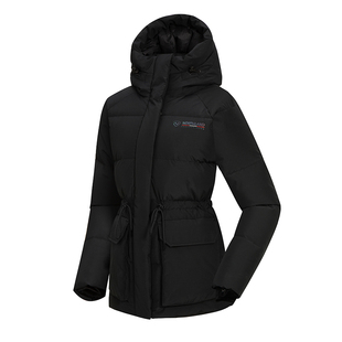 【雪青笑寒】诺诗兰羽绒服男女秋冬新加厚鹅绒保暖工装外套防寒服