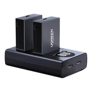 绿联相机电池en-el14适用于nikon尼康D5300 D3200 D5200 D3400 D5600 d3500 D3300 D3100 D5100 P7100 充电器