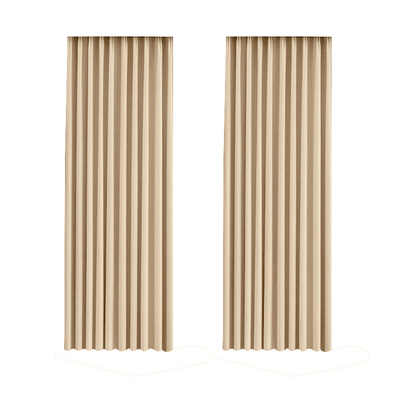 2025新款丝绒奶油白雪尼尔全遮光卧室法式窗帘高级感客厅定制定型