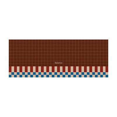 中古包豪斯格子厨房地垫