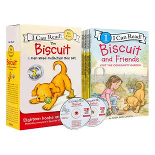 英文原版进口I Can Read biscuit小饼干狗18册系列My First biscuit儿童英语启蒙画册分级阅读幼儿用书 幼儿园课外读物早教绘本书