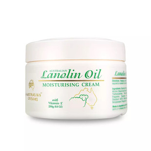 香港正品 澳洲GM澳芝曼纯天然绵羊油脂滋润维E保湿面霜250g 包邮