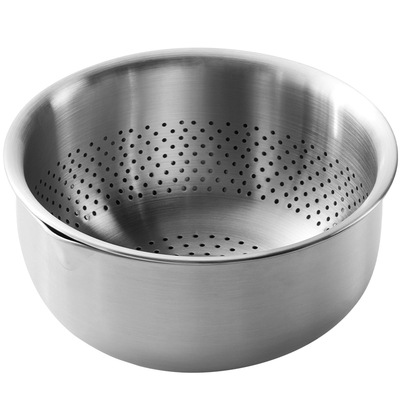 米立风物新款双层不锈钢沥水篮