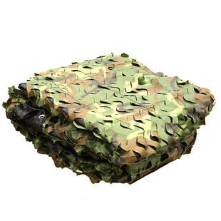 防卫星航拍迷彩网伪装网加厚防晒遮阳山体遮盖树叶绿化隔热幼儿园