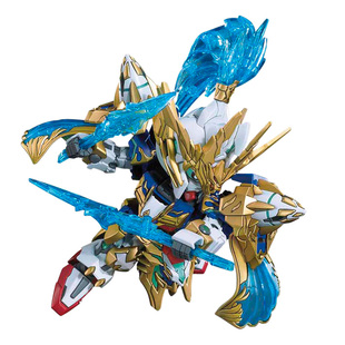 万代敢达模型Q版BB战士SD 三国创杰传 赵云 高达00 碧龙驱 带摩托