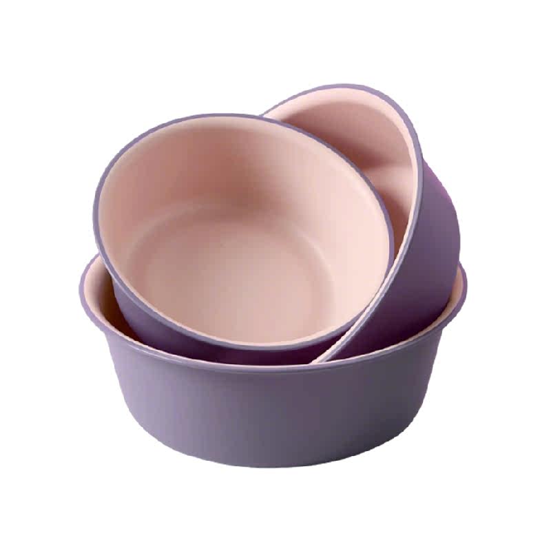 洗脸盆塑料家用大号耐用盆学生宿舍婴儿撞色盆洗菜水果洗衣洗脚盆