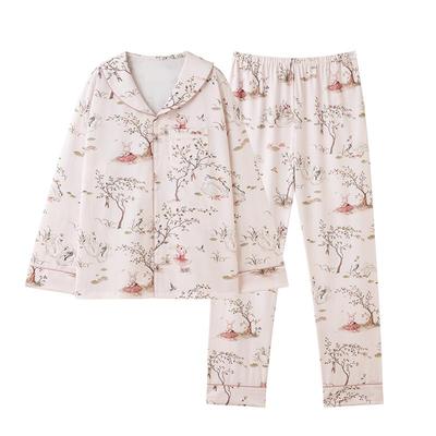 TugTug超弹呼吸棉家居服套装