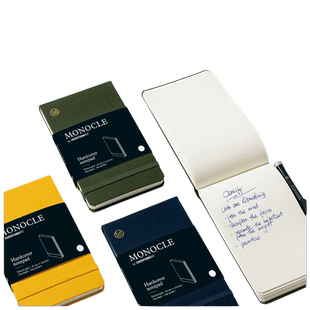 Leuchtturm1917德国灯塔联名款上翻本硬封皮Monocle笔记本口袋本加厚商务笔记本记事本商务随身手账本记事本