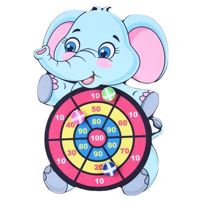 儿童粘粘球飞镖盘卡通投掷标靶球