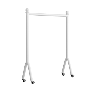 专用服装店展示架加厚落地轻奢挂衣架夜市地摊晾衣架可移动带轮子