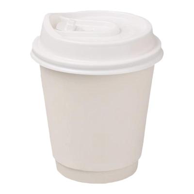 中空双层100耐高温咖啡奶茶纸杯