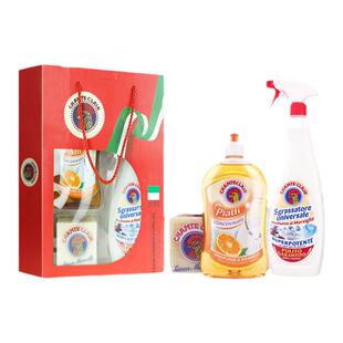 意大利原装进口大公鸡管家洗护套装礼盒节日礼品单位福利商务实用