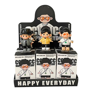 手办定制小人偶树脂石塑粘土个人物自制盲盒公仔3diy生日礼物打印