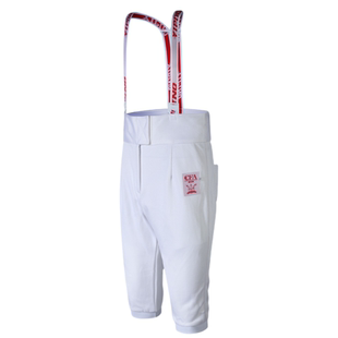 新款CFA认证击剑裤儿童成人保护服350N击剑比赛服裤子剑裤男女