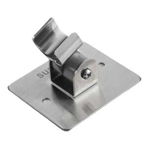 不锈钢304免打孔花洒支架底座万向调节免钉浴室软管喷头挂座淋浴