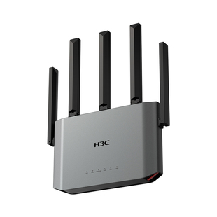 H3C新华三 企业级高速WiFi6双频3000M无线路由器 千兆5G家用商用高速路由 wifi穿墙金属壳体 GR-3000AX