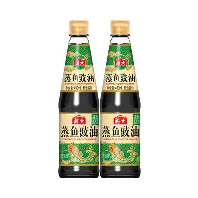 海天家用调味酱油450ml×2瓶