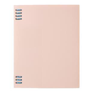 KACO四时雅事B5不硌手活页本可拆卸线圈活页环学生手账本记事本可平摊可拆卸记事本不透墨洇纸大学生考研