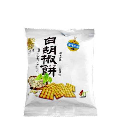 咸饼干日香白胡椒饼脆薄茶点