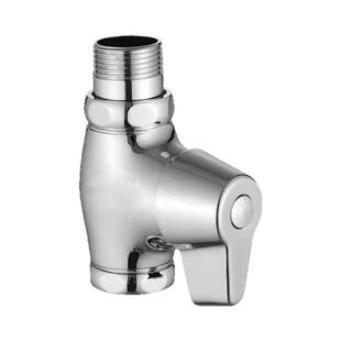 五樱铜蹲便器冲水阀手按式快开大便冲洗阀门开关卫生间便池蹲坑