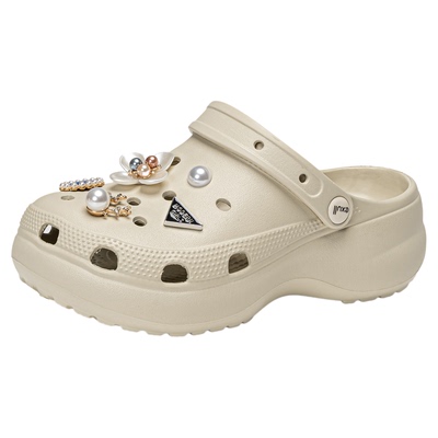 依思q厚底洞洞鞋女外穿沙滩凉拖