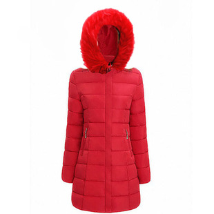 2025新款韩版修身羽绒棉服女士长款过膝棉衣加厚保暖棉袄外套清仓