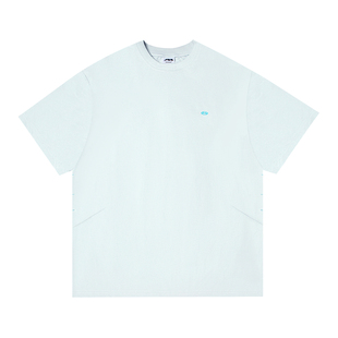 150g轻薄嘿马七作户外骑行夏季透气速干休闲宽松印花短袖t恤衫男