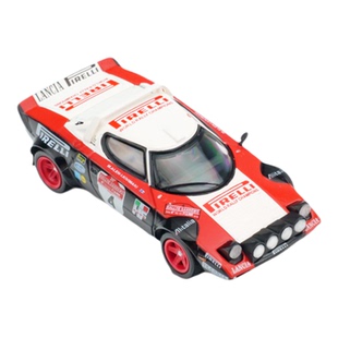 minigt车模1:64蓝旗亚Stratos HF #4 1978圣雷莫拉力赛冠军车1084