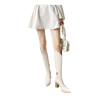 长靴女不过膝高跟长筒靴骑士靴