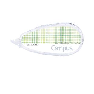 日本kokuyo国誉Campus原纸色无痕修正带学生用大容量涂改带可换替芯隐形订正涂改带学习文具