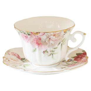 高档陶瓷英式茶壶花茶杯欧式茶具套装 硬质细瓷咖啡杯送壶礼盒装