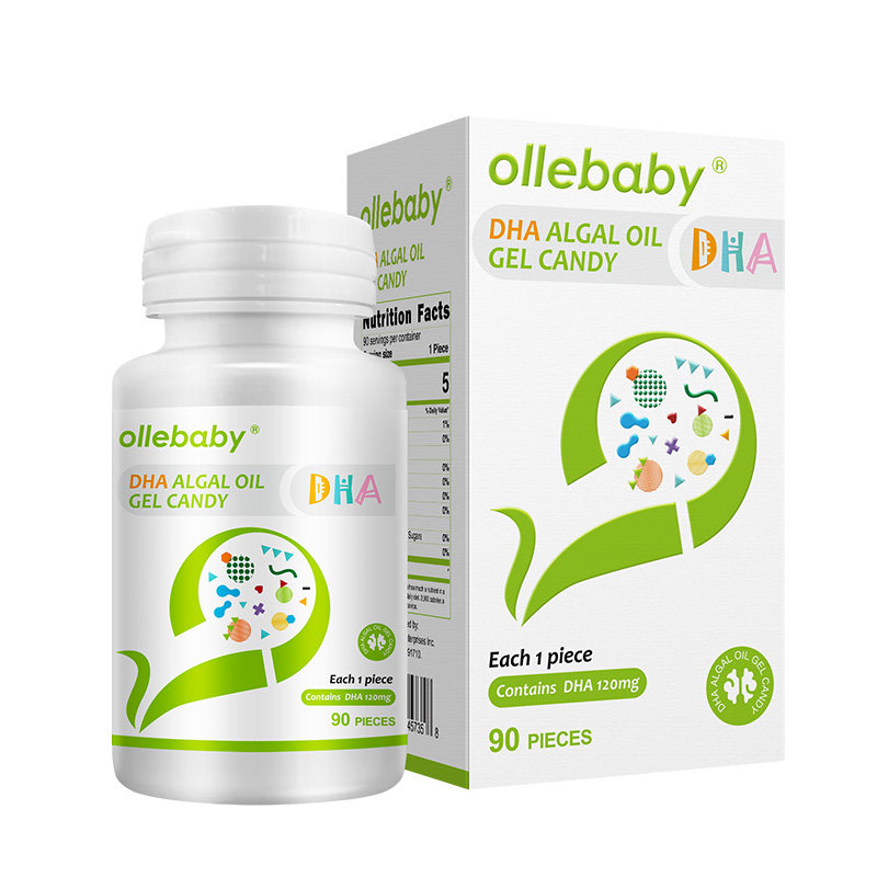 澳立佳dha海藻油婴幼儿专用一岁美国进口宝宝儿童孕妇软胶囊鱼油